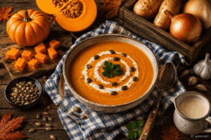 Klassiche Kürbissuppe 