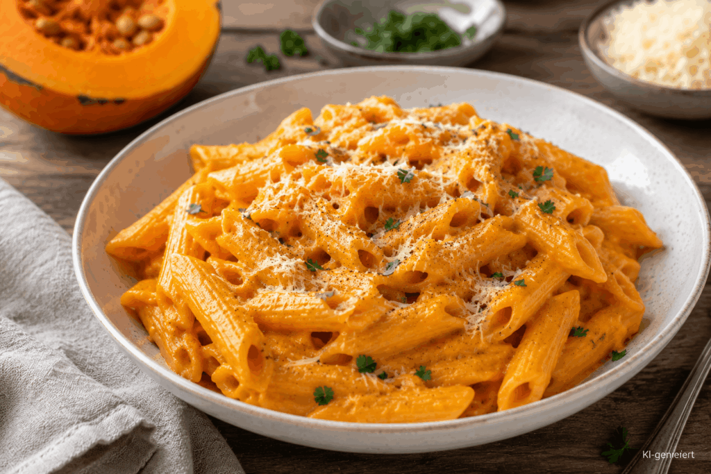 Kürbis Pasta