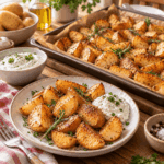 Knusprige Ofenkartoffeln Knusprige Ofenkartoffeln